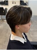 MEN’S/リバースセンターパート/ニュアンスパーマ/伊勢崎市