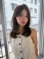 サロンドミルク 溝の口店(salon de MiLK) 10代20代30代/レイヤーカット/レイヤースタイル/イルミナカラー