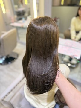 ラメール(MAISON LA MER) 【MANAMI】ブリーチなしオリーブベージュ♪