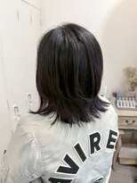 ロッカ(ROCCA)&nbsp;暗めカラー外ハネウルフミディ