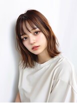 クシュ 所沢西口エミテラス前店(kusyu...)&nbsp;カチモリ羽エクステミルクベージュウルフショートレイヤー着付け