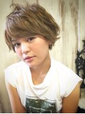 【AnFyeforprco】外国人風「束感ショートスタイル」