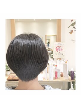 ナノハナ 鹿沼で唯一本格ヘッドスパが出来る美容室　シンプルボブ
