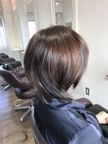 パティオンツー(PATIONN2)&nbsp;ショートくびれミディ落ち着いたモーブカラー