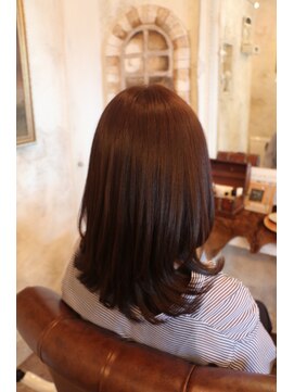 ヘアー ドレス ファーゴ 武蔵浦和(HAIR DRESS Fa go) ミディアムローレイヤースタイル