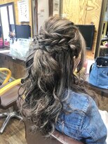 ユートピア(U topia)&nbsp;ハーフアップヘアー