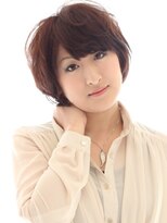 バセット バイ アルター 鎌取店(basset by aL-ter)&nbsp;カジュアルマッシュマニッシュショート美髪オレンジュ