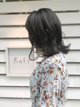 ラフト(Raft) 外ハネミディアムラフウェーブ