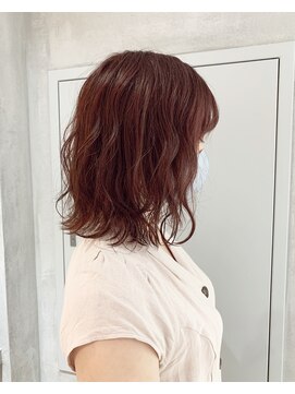 ヨーク(YOKE) 【 YOKE 】TAKUYA  ピンクベージュ×ロブ