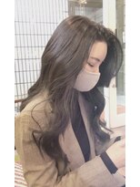 ネオリーブアーチ 武蔵小山店(Neolive arch)&nbsp;ヨシンモリ　×　ダークグレー　×　立ち上げ前髪【イナガキ】