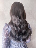 アルバム 渋谷パルコ(ALBUM)&nbsp;ラベンダーグレージュ_外ハネボブセクションカラー_ba391182