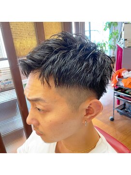 グロー(glow) メンズ/ツーブロック/刈り上げ