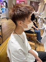アヴァンス 天王寺店(AVANCE.)&nbsp;MEN'S HAIR アップバング×ツーブロック