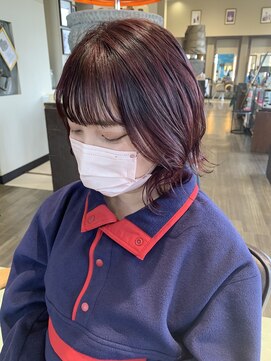 ヴァンカウンシル Kuwana(VAN COUNCIL) チェリーレッド　弱ローライト