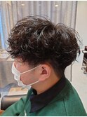 神戸メンズツイストスパイラル　波巻き　シークレットパーマ