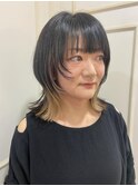 【cropes辻堂斉藤】ウルフ×インナーカラー