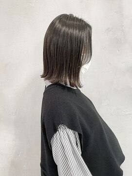 ハルキ ミナト ジャパン オオサカ(HARUKI MINATO japan OSAKA) 大人外ハネボブ 20代30代40代ヘア 小顔 大阪ボブ 梅田