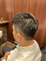 ヒロギンザバーバーショップ 新宿店(HIRO GINZA BARBER SHOP)&nbsp;刈り上げショートスタイル(理容師/メンズ/barber shop新宿店)
