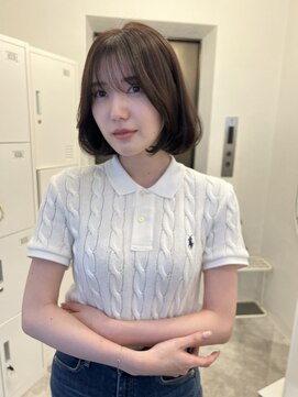 ボタン ハカタ(VOTAN hakata) 【YU_KA】韓国ボブ＋チョコレートカラー/福岡博多