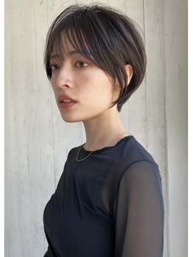 バンプ ギンザ(BUMP GINZA) 〈30.40.50代〉すっきりショートボブ×透明感カラー【ERIKA】