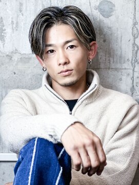 エルピス(elpis) MEN’S HAIR　センターパート　マッシュ　ニュアンスパーマ