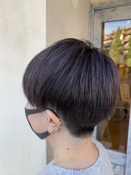 エイミーバイアフロート(amie  by afloat) 男性だけじゃない☆刈り上げツーブロックマッシュ