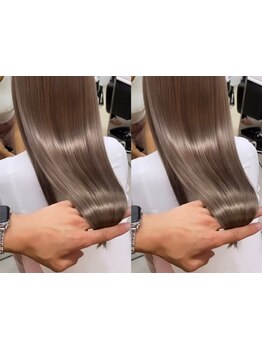 カラー・パーマを繰り返した髪も内側からしっかり修復！思わず触れたくなる艶で魅力を最大限に♪