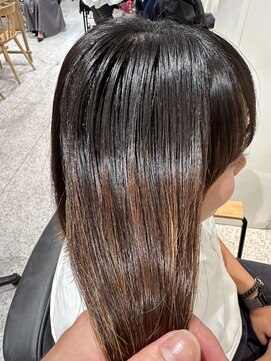 ゼストソエル(ZEST soell) 酸性ストレートでサラ艶質感に