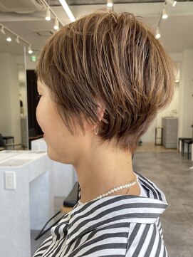 インセプション 銀座(INCEPTION) ショート/ウェットヘア/デザインカラー/銀座/30代/40代/50代