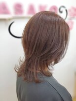 コアフィールドマサコ 小松島店(COIFFURE de MASAKO) ミディアムウルフ
