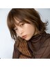 艶髪カラーカット　ケラフェクトTr.白髪染めOK 