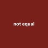 ノットイコール(not equal)のお店ロゴ