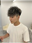 スペインカール/メンズハイライト/コントラストハイライト