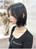 《高瀬寛菜》ブルーブラック/タッセルボブ/韓国/大宮/埼玉