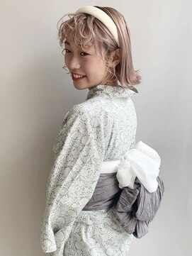 カノイ(KANOI) 【 着付け 】夏のイベントに向け☆浴衣着付け&ヘアセット
