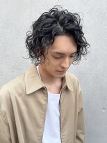 ビーチ(BEACH)&nbsp;メンズ波巻きスパイラルパーマ