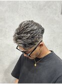 スキンフェード×フェザーパーマ