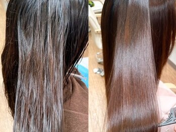 ビオス ヘア(bios hair)の写真/うねり・ボリュームでまとまらない方はぜひ【bios hair】へ!!美しい毛流れに変えることで扱いやすい髪に♪