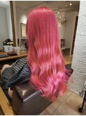 愛されピンク　ショッキングピンク　ビビットピンク　20代30代