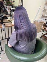 ワク 岡崎店(waku)&nbsp;艶ハイトーン×ディープパープル