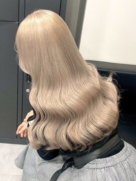 ベレーザ 渋谷神南(Beleza) 16781ブリーチ＆ダブルカラーミルクティーチョコレートブラウン