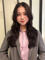 ラパンセ ブルー(LA PENSEE BLEU)&nbsp;パーマ風レイヤー　海外レイヤー