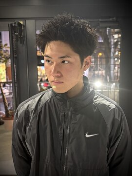アウル 心斎橋(owl) 【刈り上げスパイキーショート】短髪/メンズカット/men's