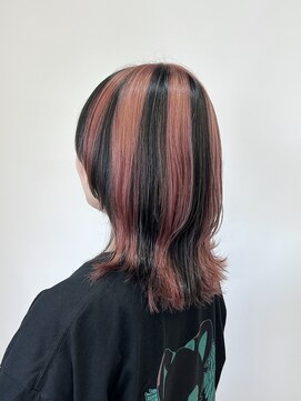 アヤラ オーガニックアンドスパ 東船橋店(AYALA) 【江添茉友】デザインカラー/ピンク×ブラック