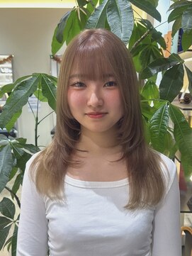 アーチバイケンジ(arch by kenje) ブリーチカラー/ハイトーン/グレージュ/レイヤー/似合わせ