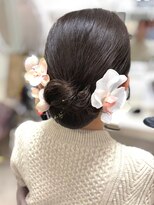 アチーブ エムプラス 茶屋町店(Achieve m +)&nbsp;綺麗目シニヨン