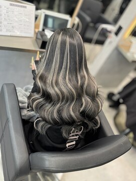 ラピス 福岡天神店(Lapis) 海外風バレイヤージュ