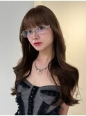 大人グレージュ/くびれ巻き
