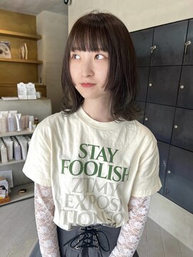 ヘアー アイス ルーチェ(HAIR ICI LUCE) グレージュ/オリーブグレージュ/春カラー/レイヤーカット/堀場