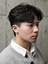 ヘッドストック 大和八木店(HEAD STOCK)&nbsp;フェザーパーマニュアンスパーマセンターパートルーズショート